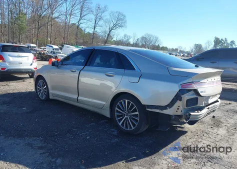 2017 Lincoln Mkz Premiere from USA, damaged, VIN 3LN6L5A95HR649554